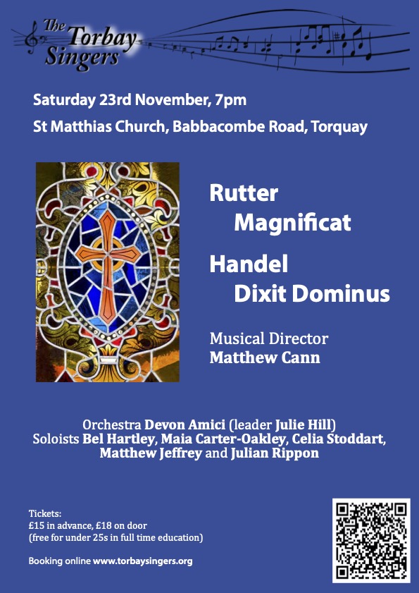 Handel Dixit Dominus and Rutter Magnificat